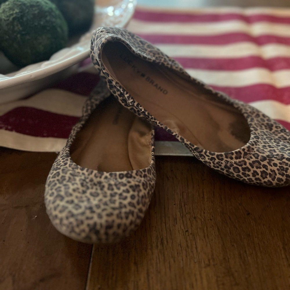 Leopard Print Ballet Flats